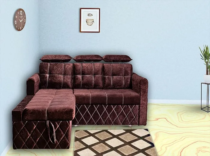 VIVDeal The Compact Fab Lounger With Storage